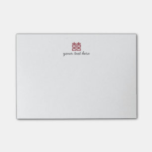 Doppeltes Glück-kundengerechte Post-Itanmerkungen Post-it Klebezettel