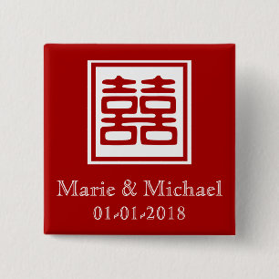 Doppeltes Glück • Quadrat Button