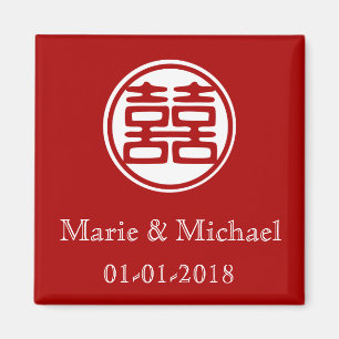 Doppeltes Glück • Rund Magnet