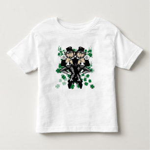 Doppeltes Leprechaun Kleinkind T-shirt