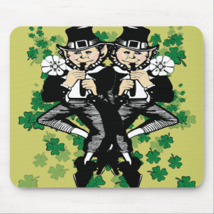 Doppeltes Leprechaun Mousepad
