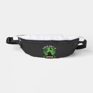 Doppeltes Mühsal Ärger Hexe Kürbis Halloween Spinn Bauchtasche