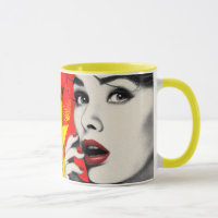 Doppeltes Pop-Art-Porträt