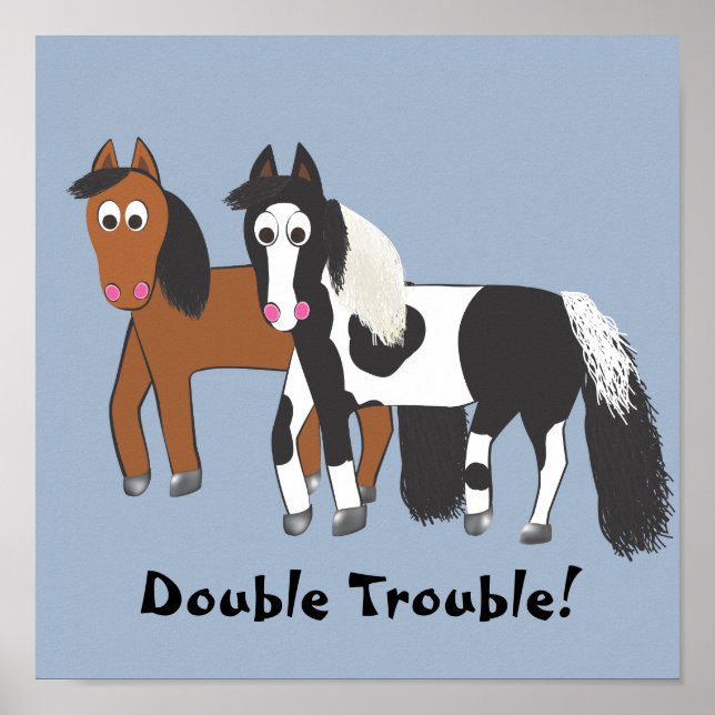 Doppeltes Problem! Poster (Vorne)