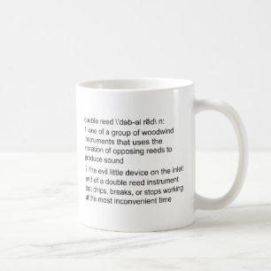 Doppeltes REEDdefinition Tasse