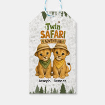 Doppeltes Safari-Abenteuer Jungen-Geburtstagsfeier