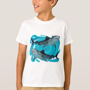 DOPPELtiger-HAIFISCHE T-Shirt