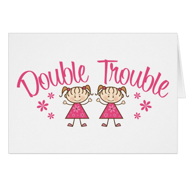 Doppeltrouble Pink Girl (Vorderseite (Horizontal))