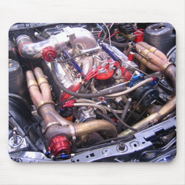 Doppelturbo-Mausunterlage Mousepad (Vorne)