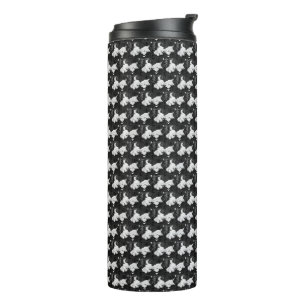 doppelwandiger flauschiger Thermo-Becher Thermosbecher