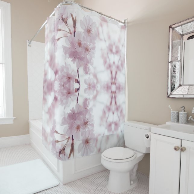 Doppelwölfe Duschstange, USD-Dusche Duschvorhang (Beispiel)