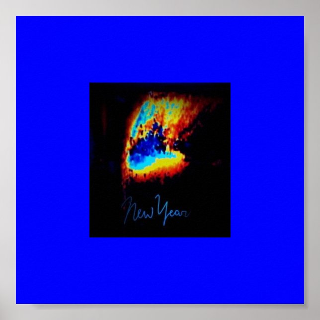 Doppler-Neujahr Poster (Vorne)