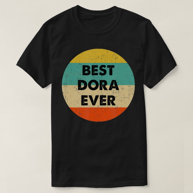 Dora Name  T-Shirt (Design vorne)