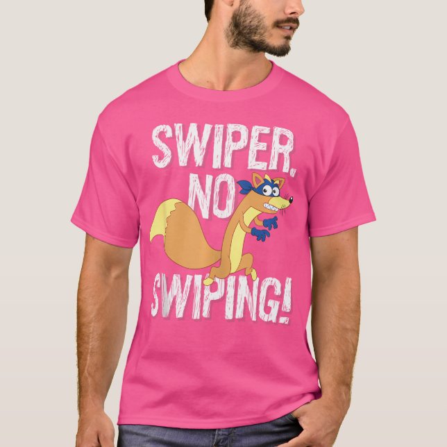 Dora The Explorer Swiper No Swiping Fox T-Shirt (Vorderseite)