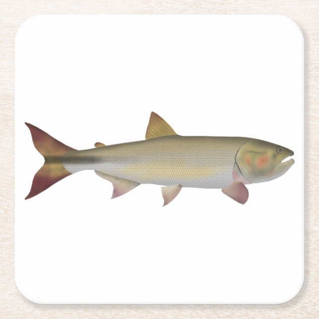 Dorado Rechteckiger Pappuntersetzer (Vorderseite)