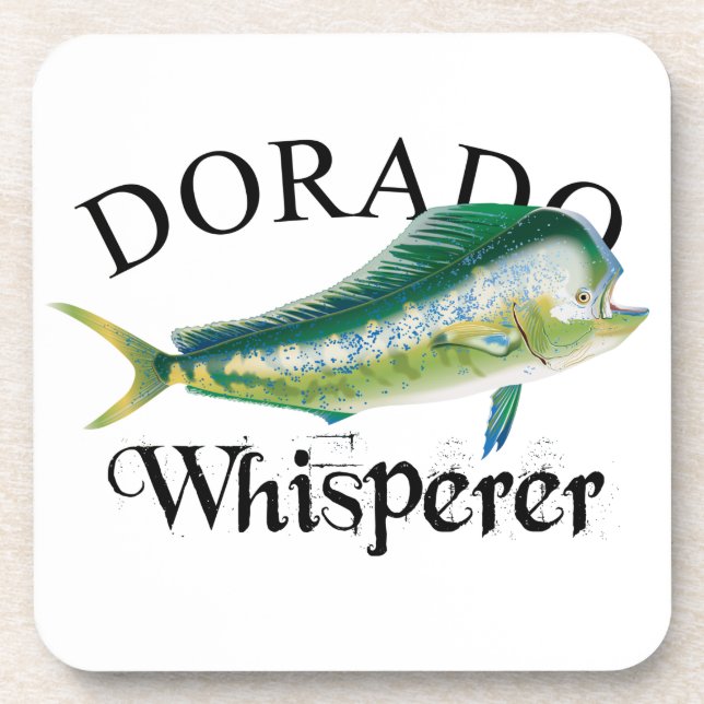 Dorado Whisperer Light Getränkeuntersetzer (Vorderseite)