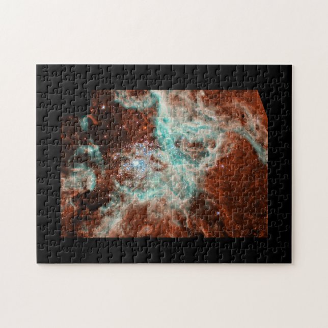 Doradus Nebula NASA Hubble-Teleskopbild Puzzle (Horizontal)