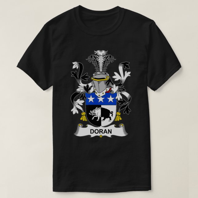 Doran Coat of Arms Familienwappen T-Shirt (Design vorne)