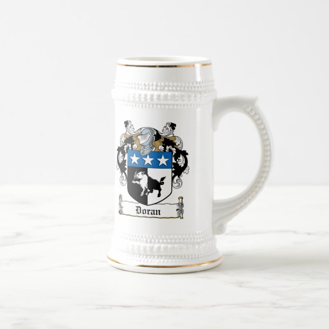 Doran Familienwappen Bierglas (Rechts)