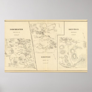 Dorchester, Groton, Benton Poster