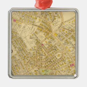 Dorchester, Massachusetts 4 Ornament Aus Metall