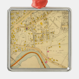 Dorchester, Massachusetts 6 Silbernes Ornament