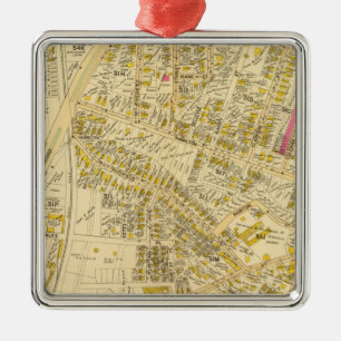 Dorchester, Massachusetts 7 Silbernes Ornament