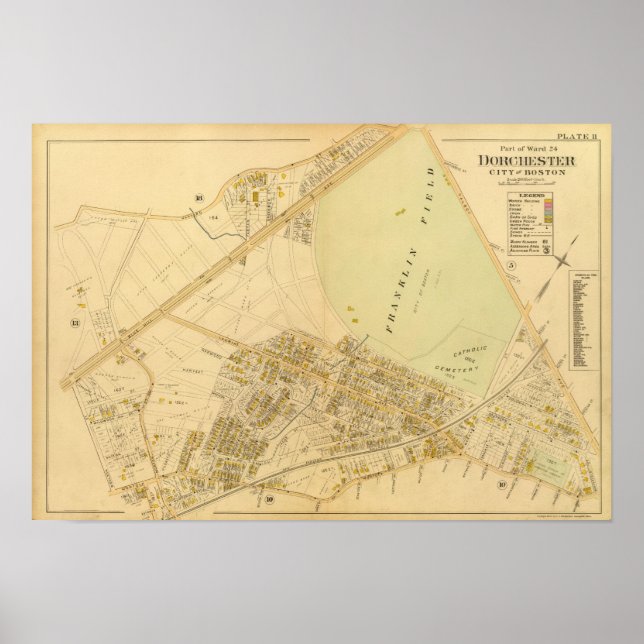 Dorchester, Massachusetts Poster (Vorne)