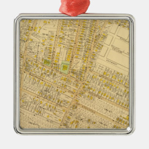 Dorchester, Massachusetts Silbernes Ornament