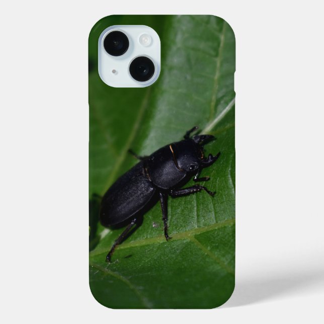 Dorcus parallelipipedus , der kleinere Hirschkäfer Case-Mate iPhone Hülle (Rückseite)