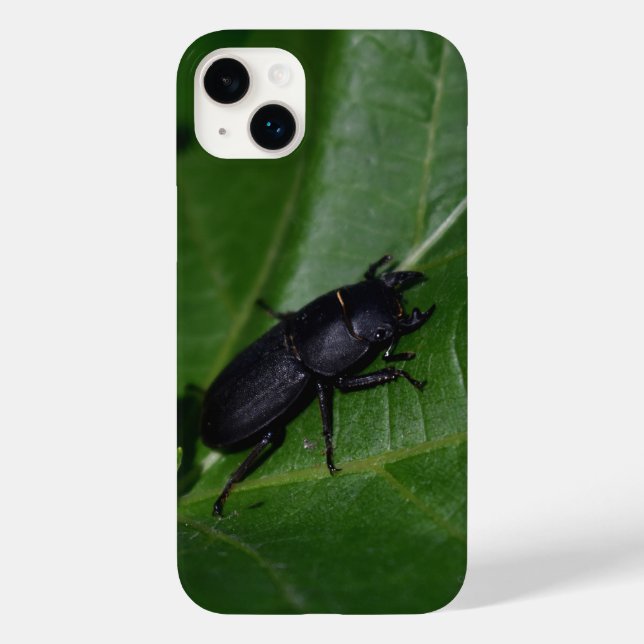 Dorcus parallelipipedus , der kleinere Hirschkäfer Case-Mate iPhone Hülle (Rückseite)