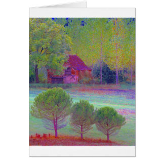 Dordogne-Farbcollage