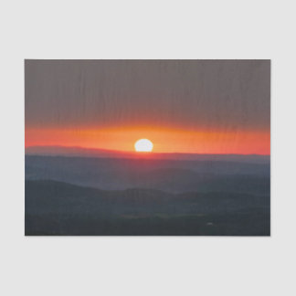 Dordogne-Sonnenaufgang Seidenpapier