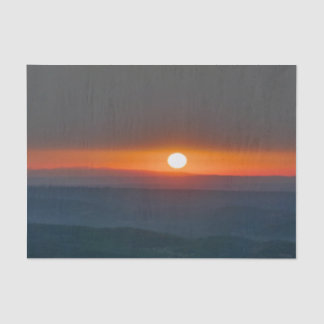 Dordogne Sonnenaufgang Seidenpapier