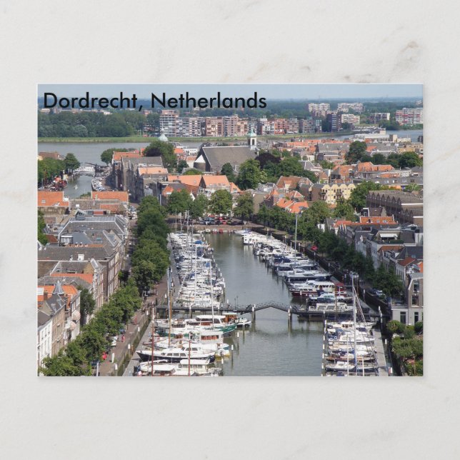 Dordrecht, Niederlande Postkarte (Vorderseite)