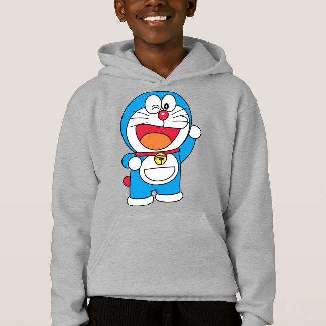 Doremon Kids' Pullover Hoodie (Vorderseite)
