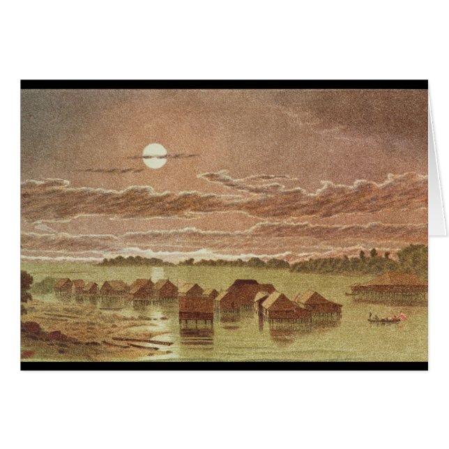 Dorf auf Basilan, Philippinen (Vorderseite (Horizontal))