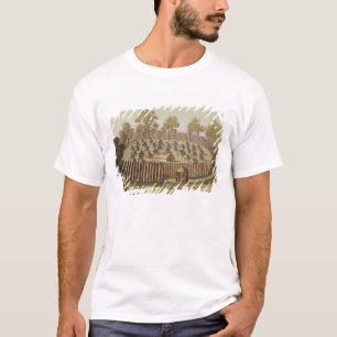 Dorf eines einheimischen Stammes in Florida, T-Shirt