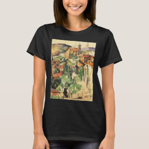 Dorf Gardanne von Paul Cezanne, Vintage Art T-Shirt