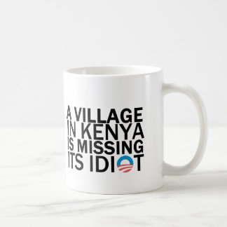 Dorf in Kenia ist sein Idiot vermisst Tasse