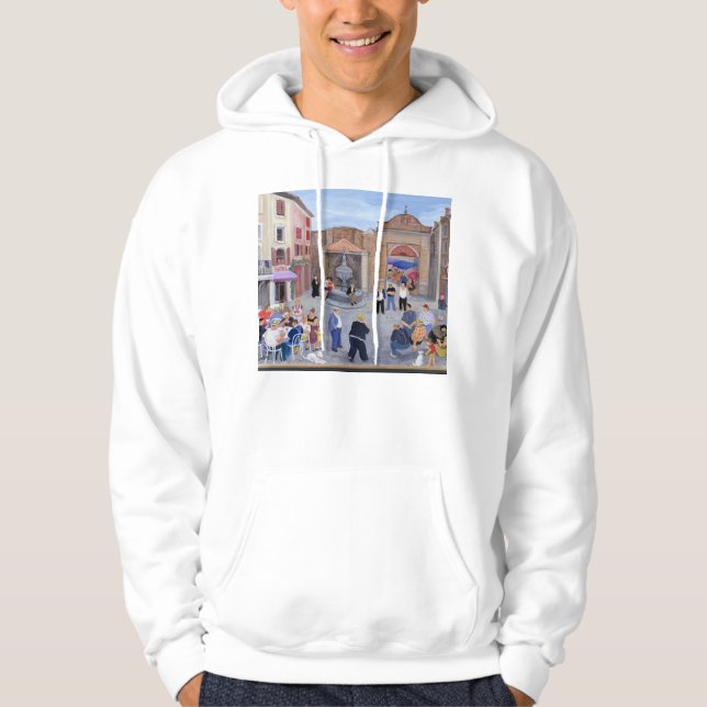 Dorf in Provence Hoodie (Vorderseite)