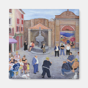 Dorf in Provence Magnet