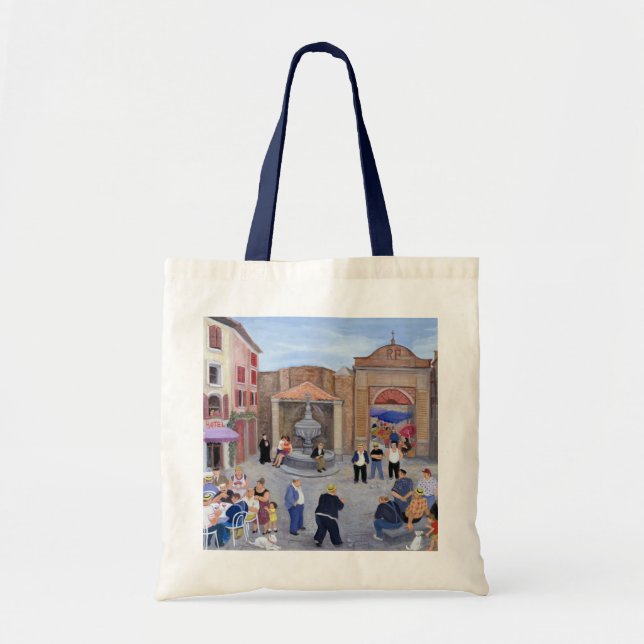 Dorf in Provence Tragetasche (Vorne)