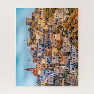 Dorf Karpathos Griechenland Foto Puzzle