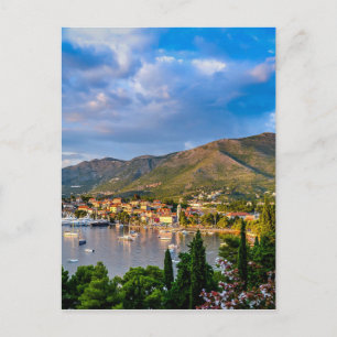 Dorf, Kroatien, Europa Postkarte