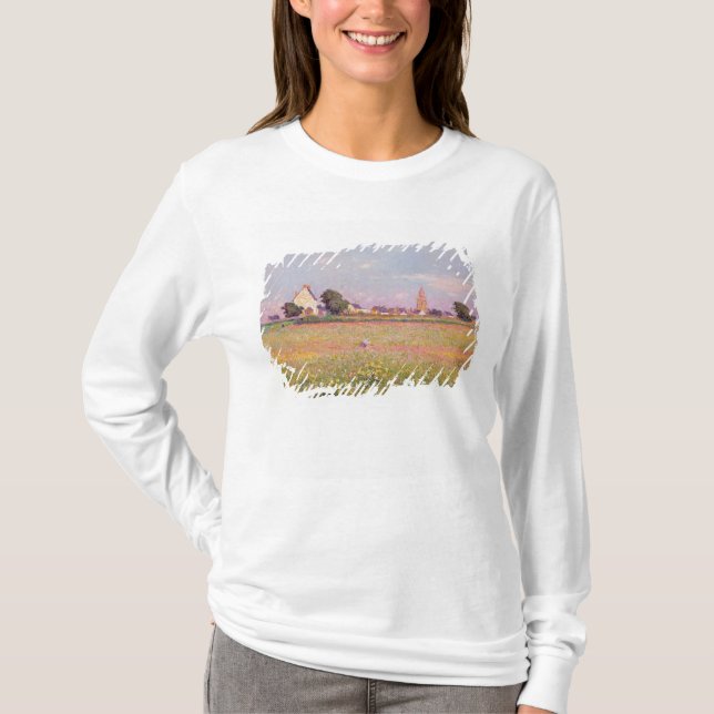Dorf nahe Rouen T-Shirt (Vorderseite)