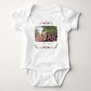 Dorf-Schmiedebaby-Shirt Baby Strampler