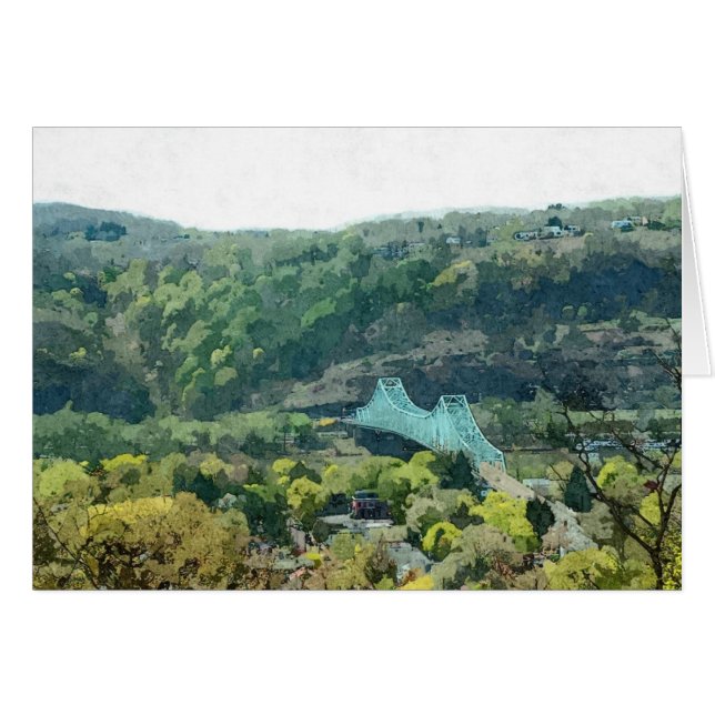 Dorf Sewickley Art Print (Vorderseite (Horizontal))