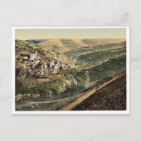 Dorf Siloam, Jerusalem, Heiliges Land Seltenes Fot