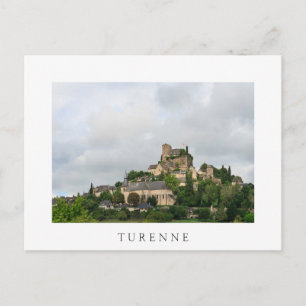 Dorf Turenne in Frankreich Postkarte
